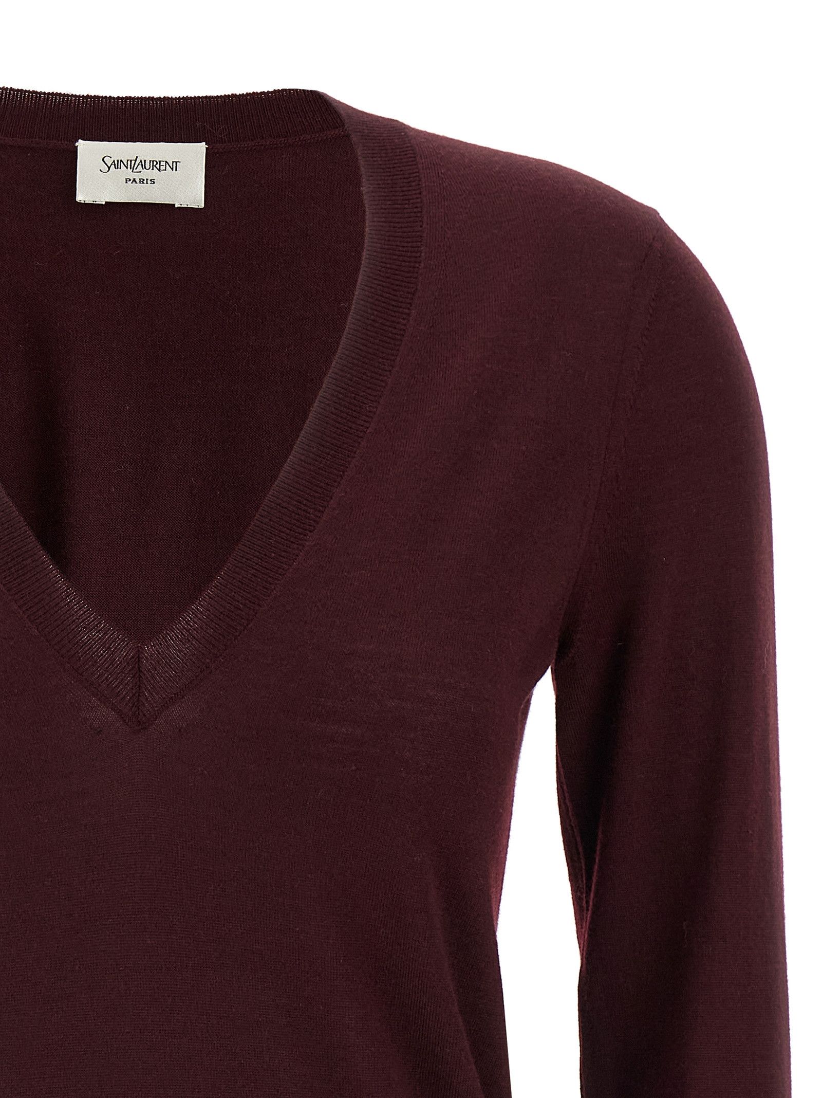 Saint Laurent Paris Wool Sweater Size S / US 4 / IT 40 - 3 Thumbnail