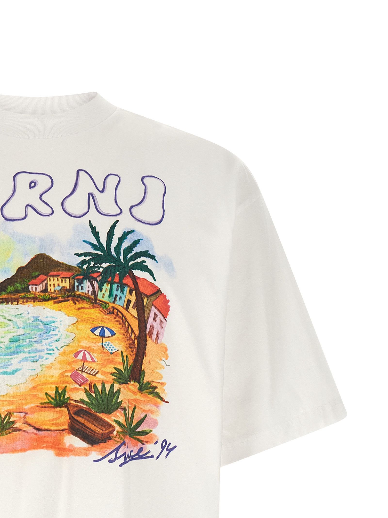 Marni 'Marni Beach Since '94' T-Shirt Size US S / EU 44-46 / 1 - 3 Thumbnail