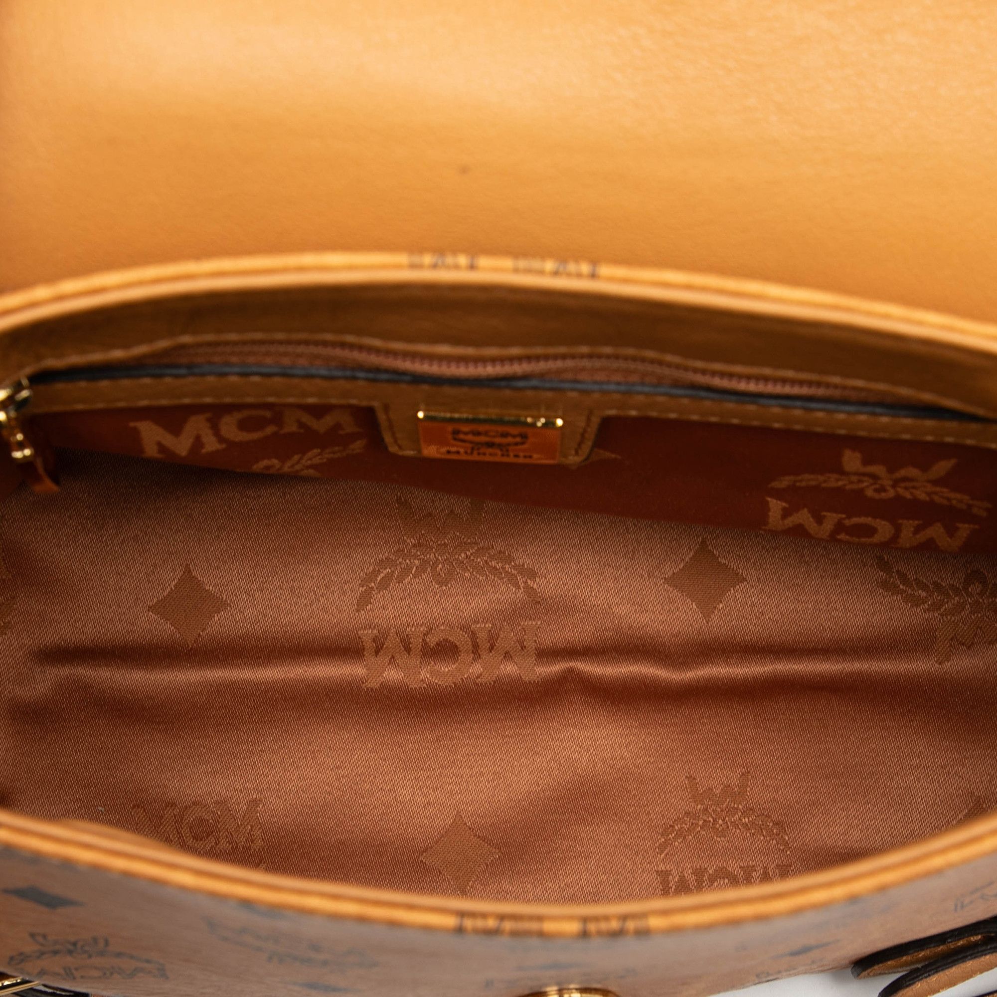 MCM MCM Visetos Coated Canvas Satchel Size ONE SIZE - 4 Thumbnail