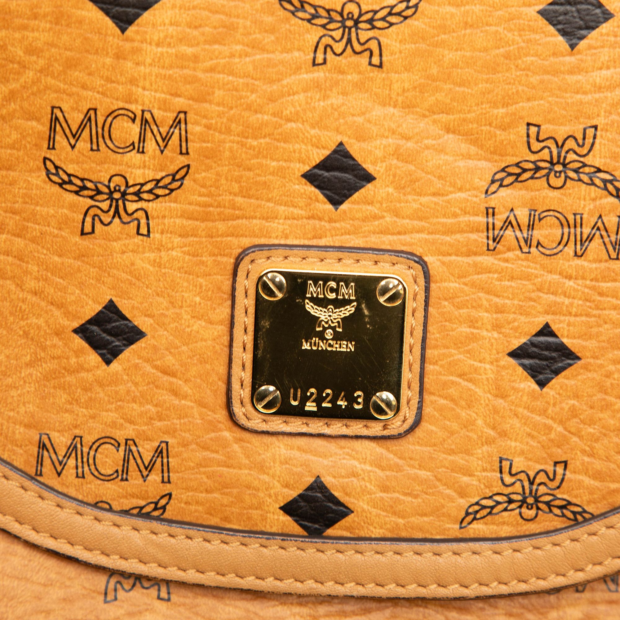 MCM MCM Visetos Coated Canvas Satchel Size ONE SIZE - 6 Thumbnail