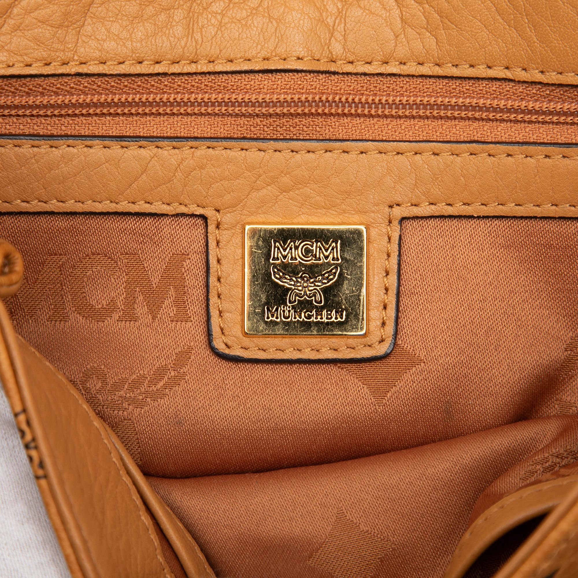 MCM MCM Visetos Coated Canvas Satchel Size ONE SIZE - 5 Thumbnail