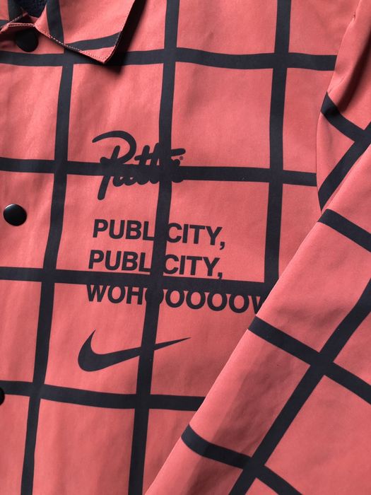 Nike nsw patta coaches jacket hot sale mars stone