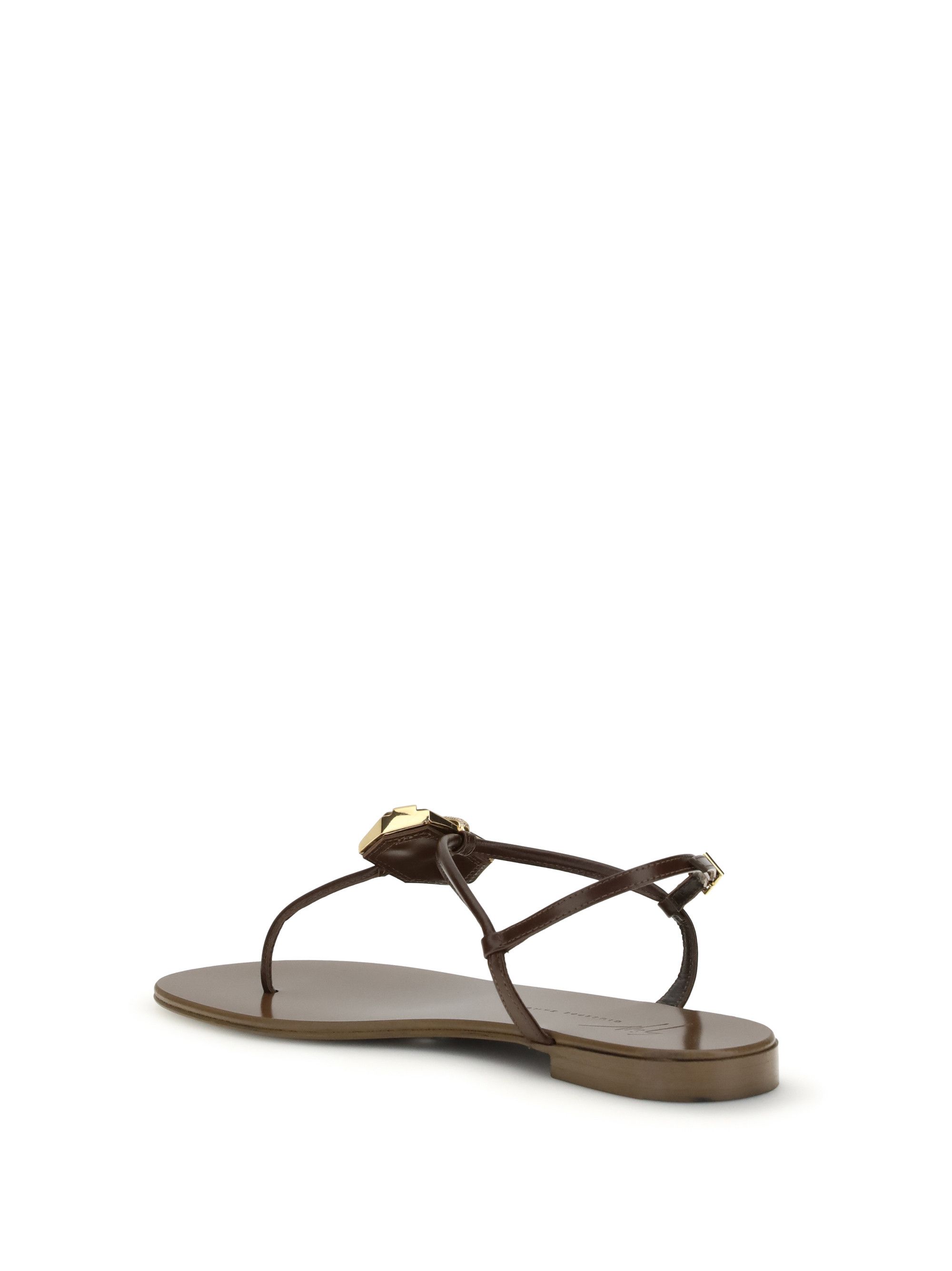 Giuseppe Zanotti Pia Muse Sandals Size US 7.5 / IT 37.5 - 3 Thumbnail