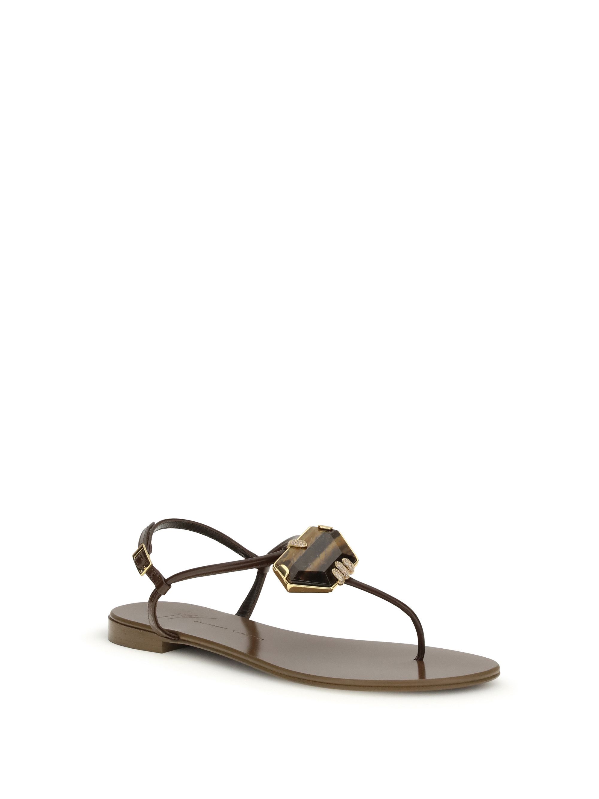 Giuseppe Zanotti Pia Muse Sandals Size US 8.5 / IT 38.5 - 2 Thumbnail