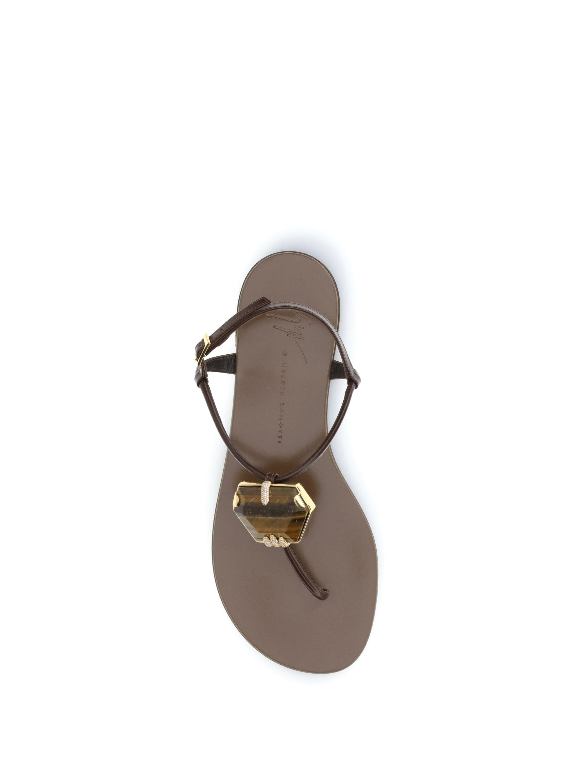 Giuseppe Zanotti Pia Muse Sandals Size US 8.5 / IT 38.5 - 4 Thumbnail