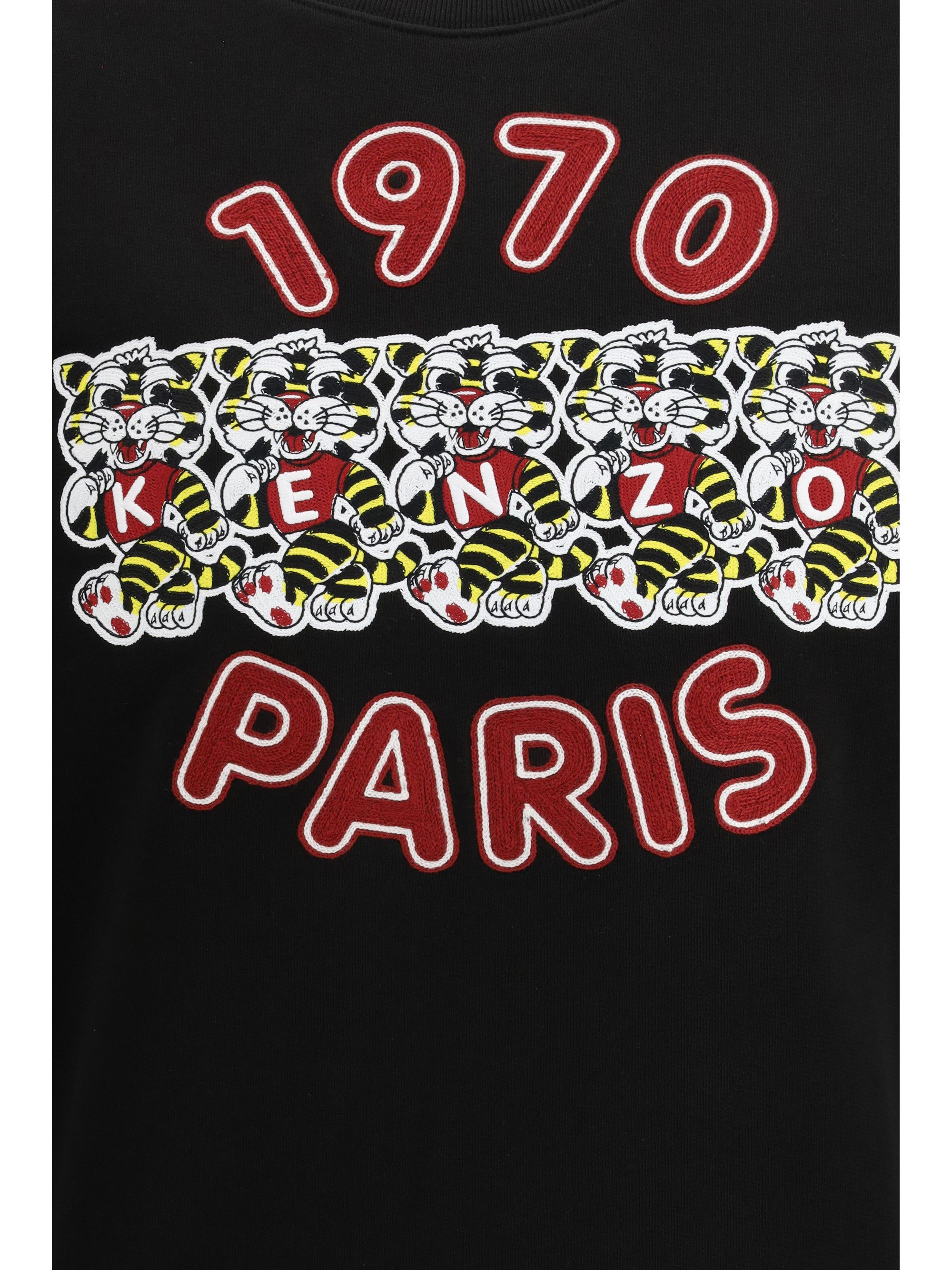 Kenzo Wild Tiger cotton Sweatshirt Size US L / EU 52-54 / 3 - 3 Thumbnail