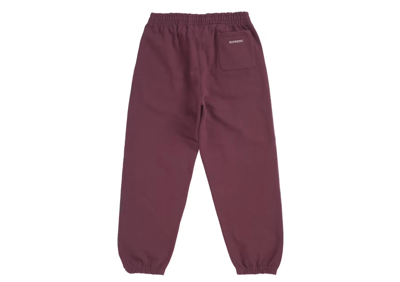 Supreme S Logo Sweatpant (FW24) (Maroon) Size US 30 / EU 46 - 2 Thumbnail
