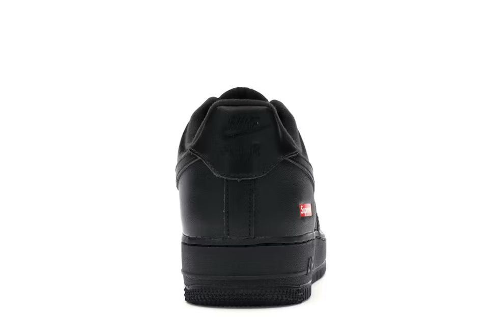 Nike Air Force 1 Low Supreme Black Size US 11.5 / EU 44-45 - 5 Thumbnail