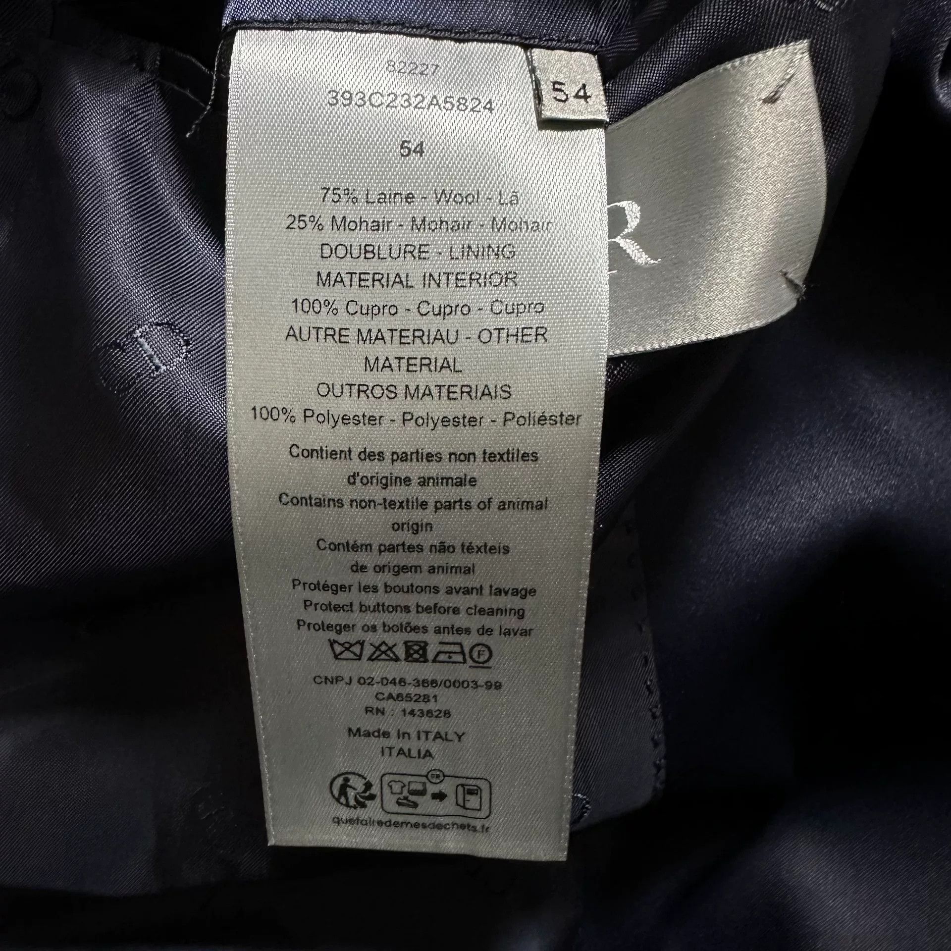 Dior Dior x Denim Tears Check Double-Breasted Blazer Size US XXL / EU 58 / 5 - 5 Thumbnail