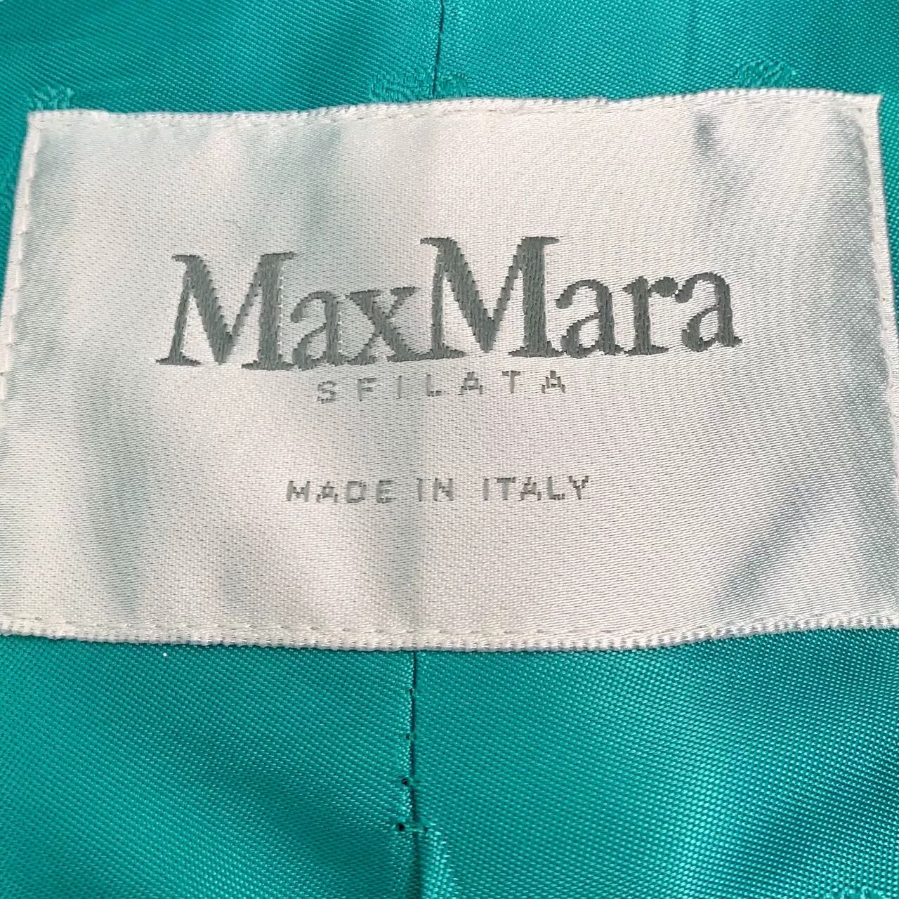 Max Mara maxmara turquoise teddy double-breasted coat Size US M / EU 48-50 / 2 - 5 Thumbnail