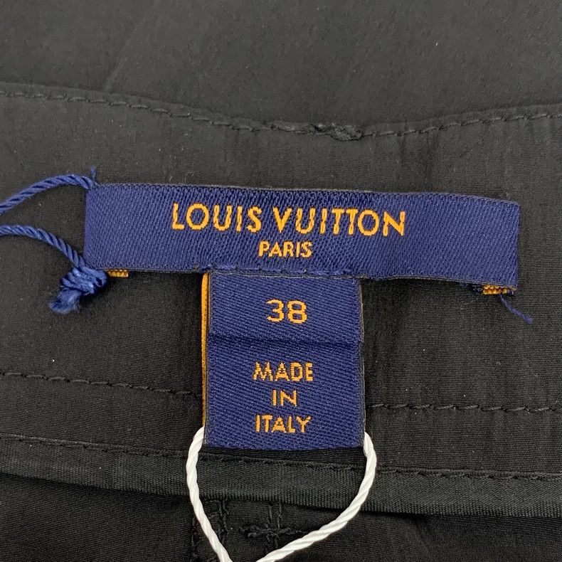 Louis Vuitton Louis Vuitton Black Logo Patchwork Cargo Pants Size US 38 / EU 54 - 6 Thumbnail