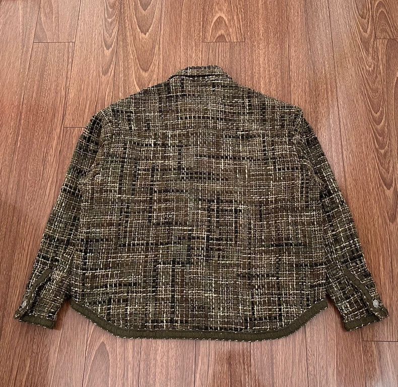 READYMADE READYMADE Tweed Shirt Jacket Size US L / EU 52-54 / 3 - 2 Thumbnail