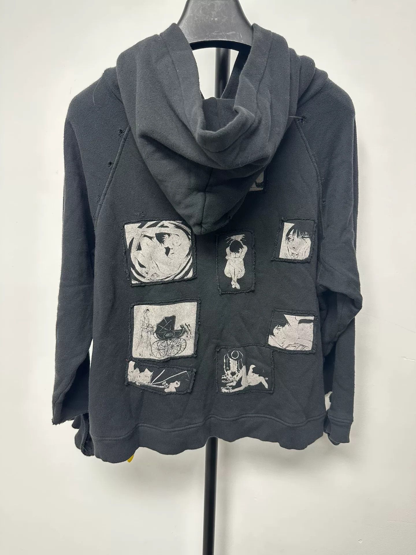 Enfants Riches Deprimes ERD 24SS Fallen Angel Distressed Hoodie Size US L / EU 52-54 / 3 - 3 Thumbnail