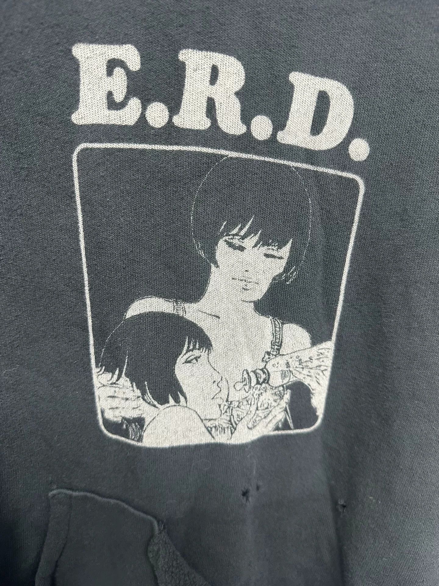 Enfants Riches Deprimes ERD 24SS Fallen Angel Distressed Hoodie Size US L / EU 52-54 / 3 - 4 Thumbnail