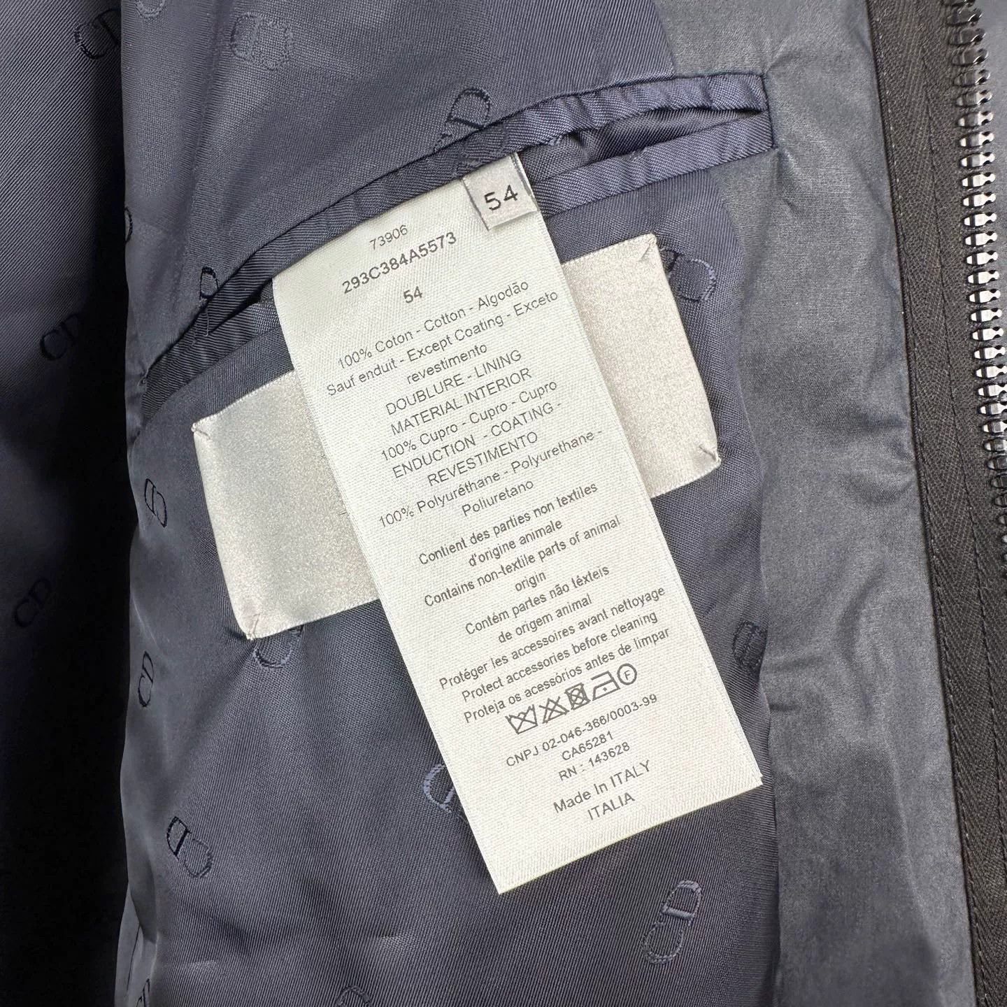 Dior dior long functional coat in dark color Size US XXL / EU 58 / 5 - 6 Thumbnail