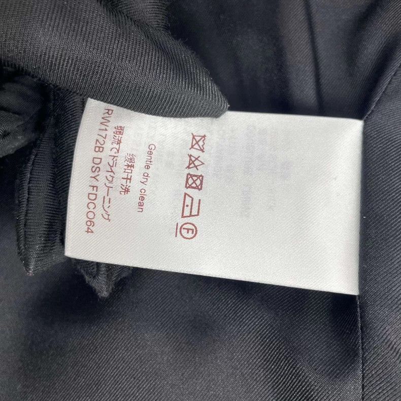 Louis Vuitton LV Black Wool Blend Coat Size 42 Size US M / EU 48-50 / 2 - 5 Thumbnail