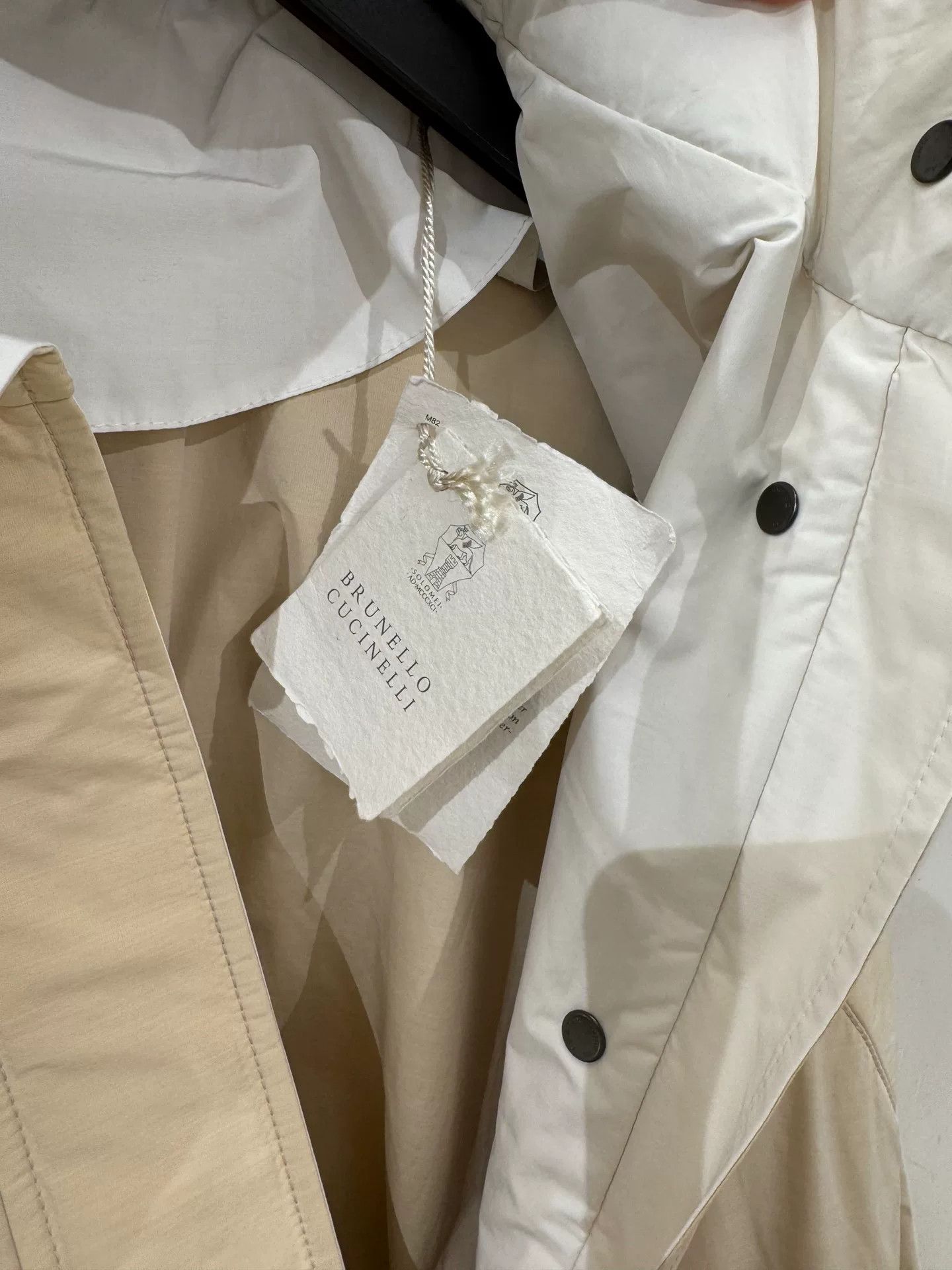 Brunello Cucinelli Brunello Cucinelli Beige Coat Size 38 Size US S / EU 44-46 / 1 - 5 Thumbnail