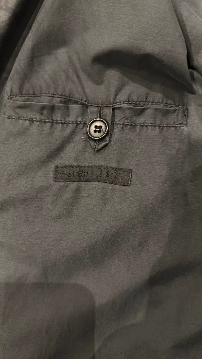 Helmut Lang Helmut Lang Waxed Bomber Jacket with Drawstring Size US M / EU 48-50 / 2 - 7 Thumbnail