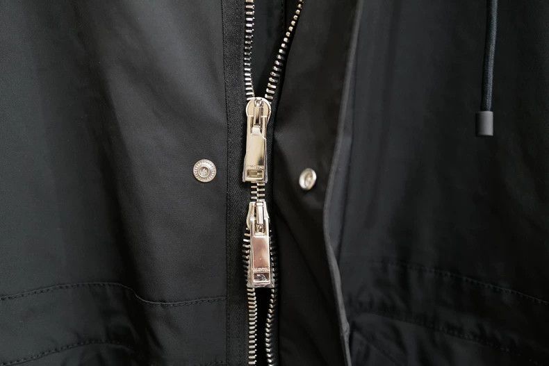 Valentino Valentino Black Long Coat Size 48 Size US M / EU 48-50 / 2 - 6 Thumbnail