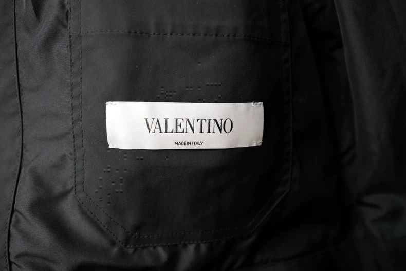 Valentino Valentino Black Long Coat Size 48 Size US M / EU 48-50 / 2 - 8 Thumbnail