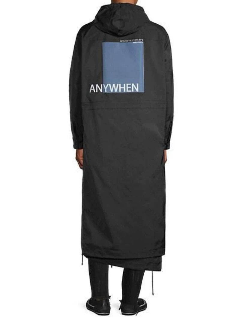 Valentino Valentino Black Long Coat Size 48 Size US M / EU 48-50 / 2 - 2 Thumbnail