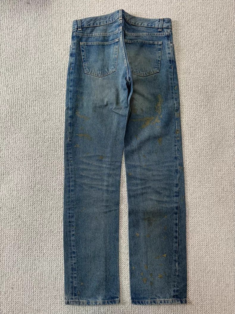 Helmut Lang Helmut Lang Splatter Print Denim Jeans W32 Size US 32 / EU 48 - 2 Thumbnail