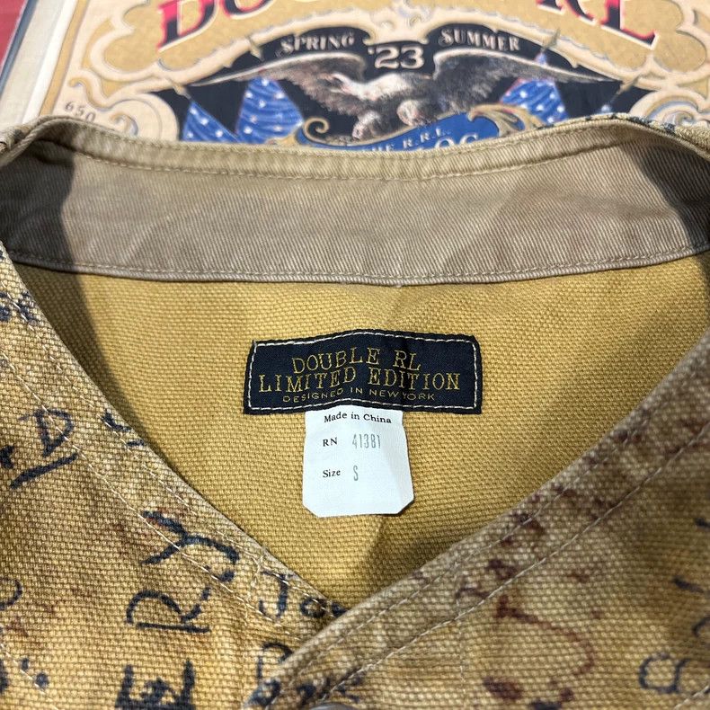 RRL Ralph Lauren RRL Limited Graffiti Vest Size US S / EU 44-46 / 1 - 3 Thumbnail