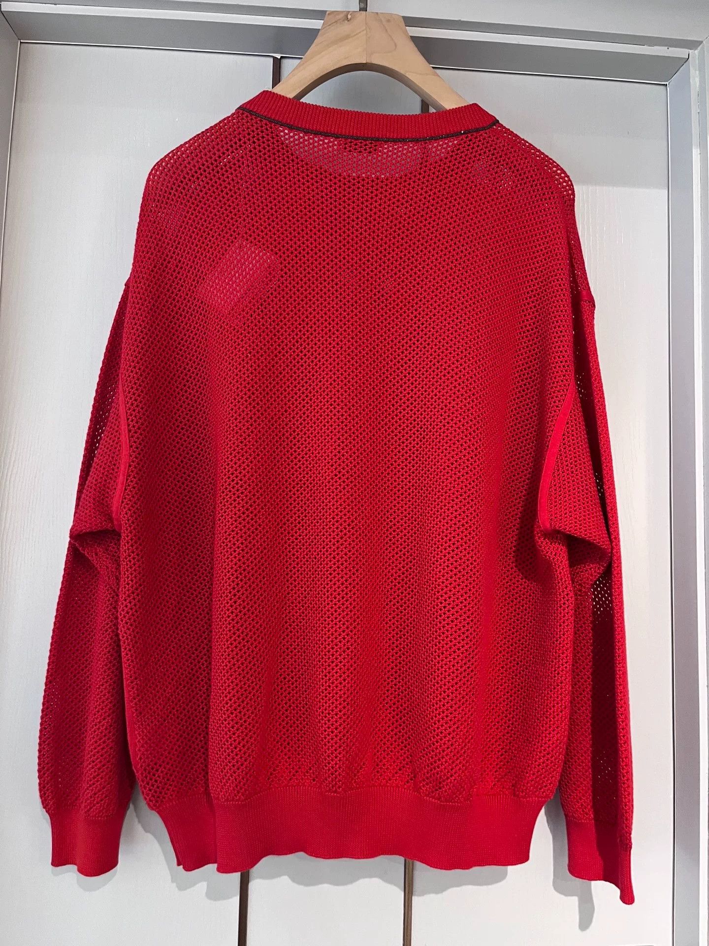 Brunello Cucinelli Brunello Cucinelli Cotton Knit Sweater Size US L / EU 52-54 / 3 - 3 Thumbnail