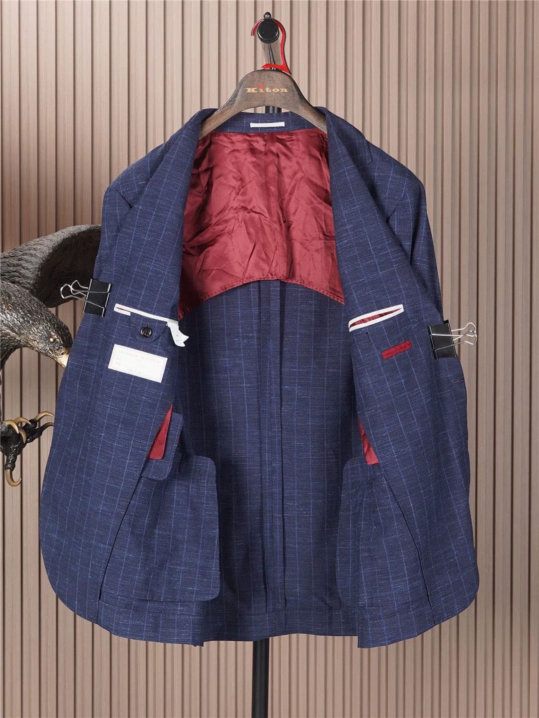 Brunello Cucinelli Brunello Cucinelli Spring Summer Blazer Size US XL / EU 56 / 4 - 2 Thumbnail