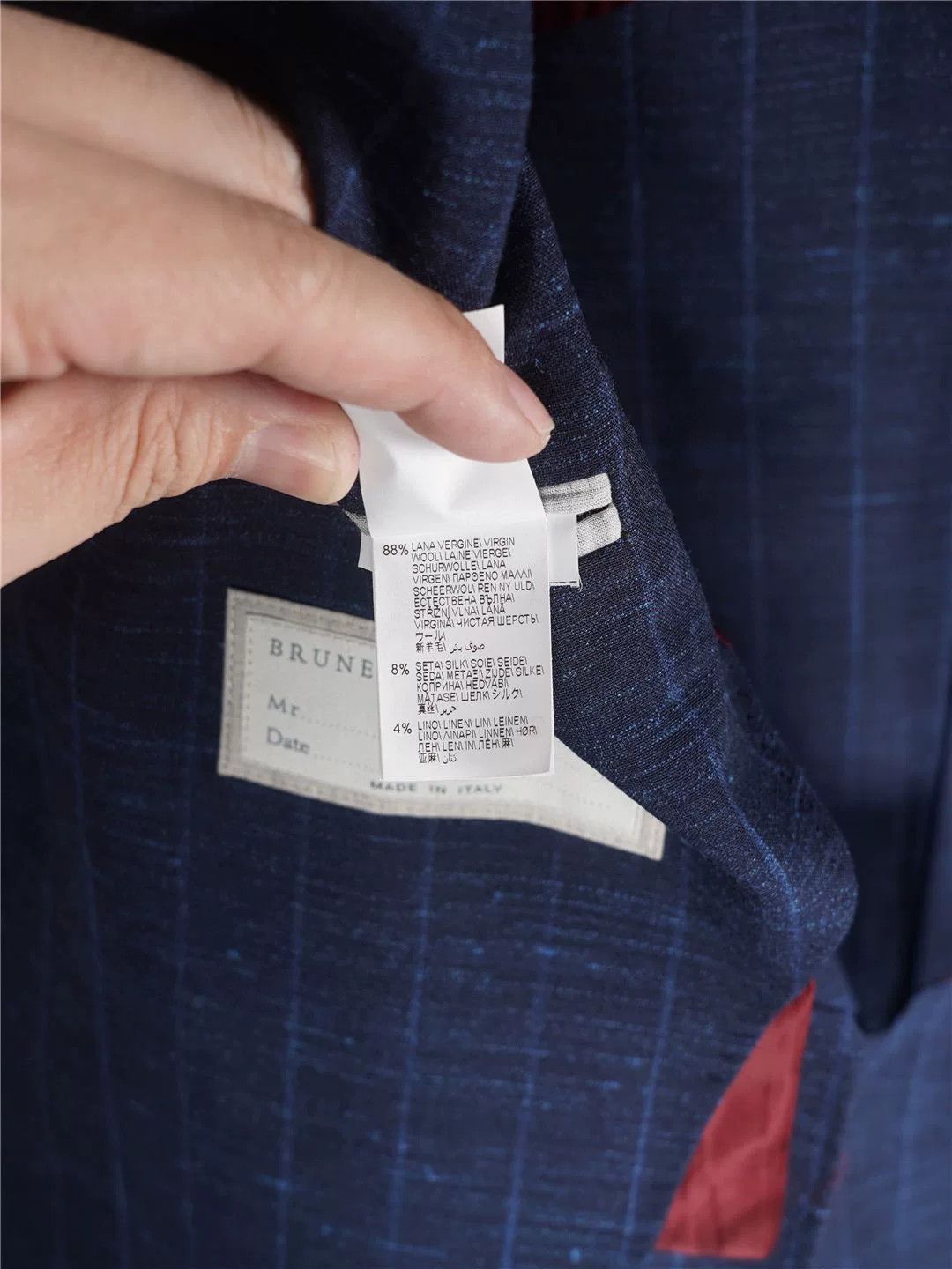 Brunello Cucinelli Brunello Cucinelli Spring Summer Blazer Size US XL / EU 56 / 4 - 8 Thumbnail