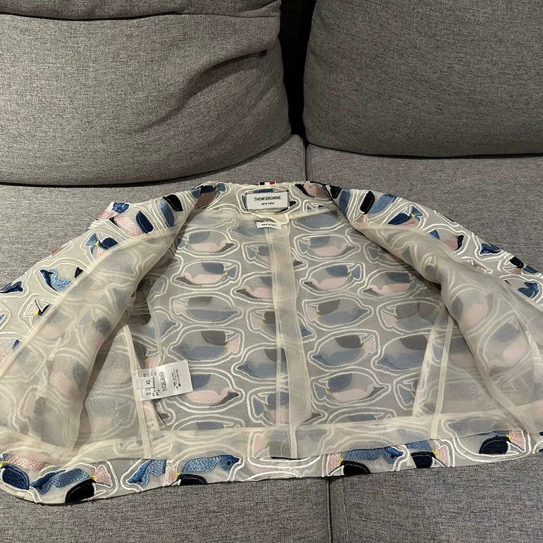 Thom Browne THOM BROWNE 3/4 Sleeve Top Size US S / EU 44-46 / 1 - 2 Thumbnail