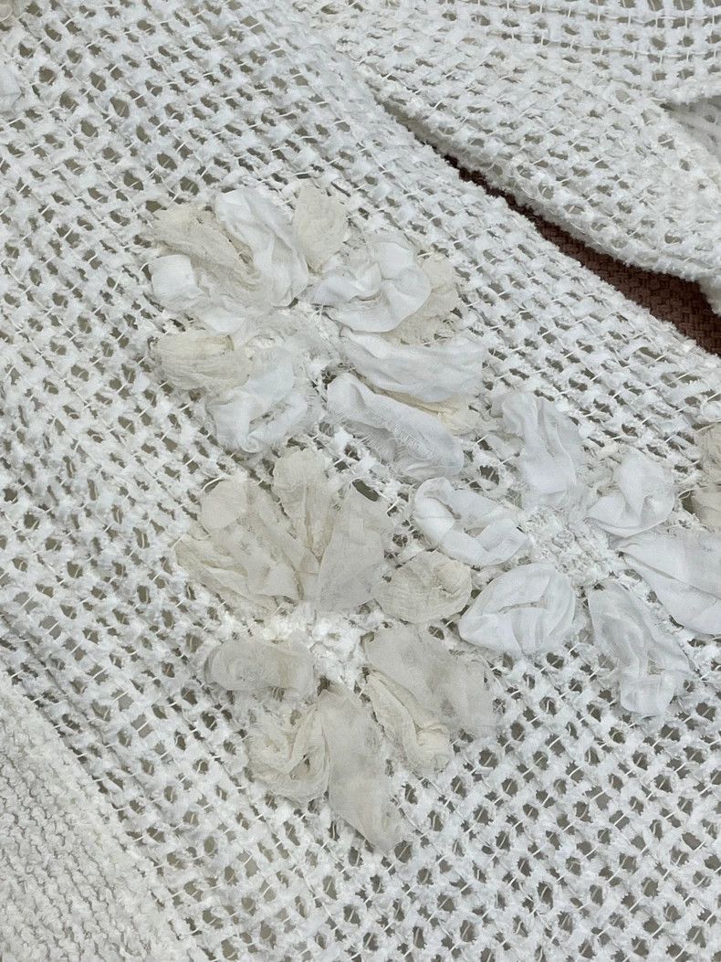 Chanel Chanel Camellia Open Cardigan Size US XS / EU 42 / 0 - 2 Thumbnail