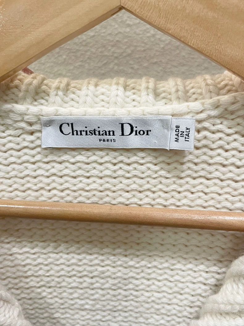 Dior Dior Logo Sailor Collar Sweater Cardigan Size US S / EU 44-46 / 1 - 5 Thumbnail