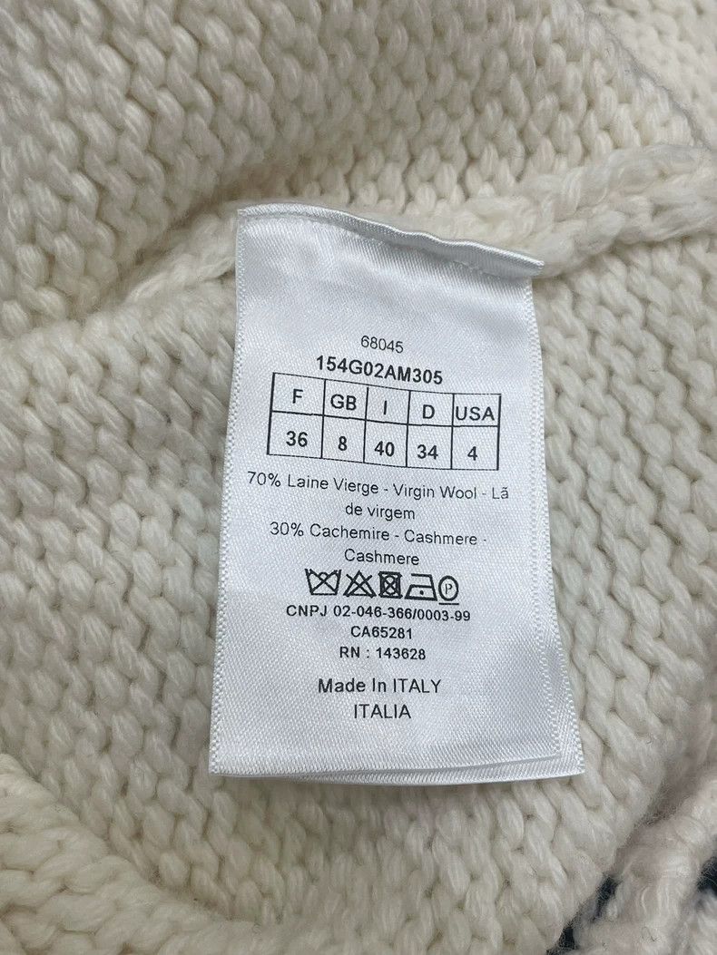 Dior Dior Logo Sailor Collar Sweater Cardigan Size US S / EU 44-46 / 1 - 6 Thumbnail