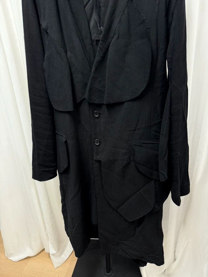 Yohji Yamamoto Yohji Yamamoto Linen Blend Circle Coat Size US M / EU 48-50 / 2 - 3 Thumbnail