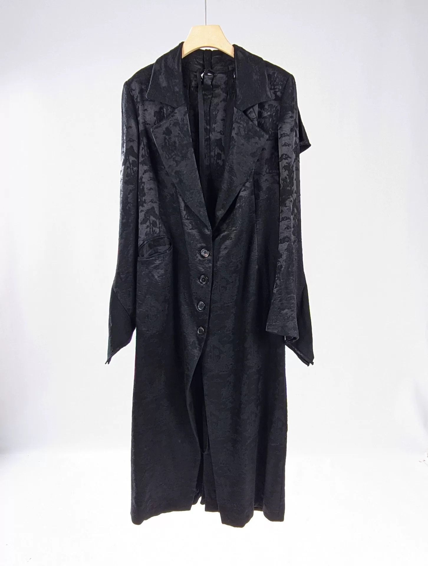 Ann Demeulemeester Ann Demeulemeester Women's Embroidered Coat Size US XL / EU 56 / 4 - 3 Thumbnail