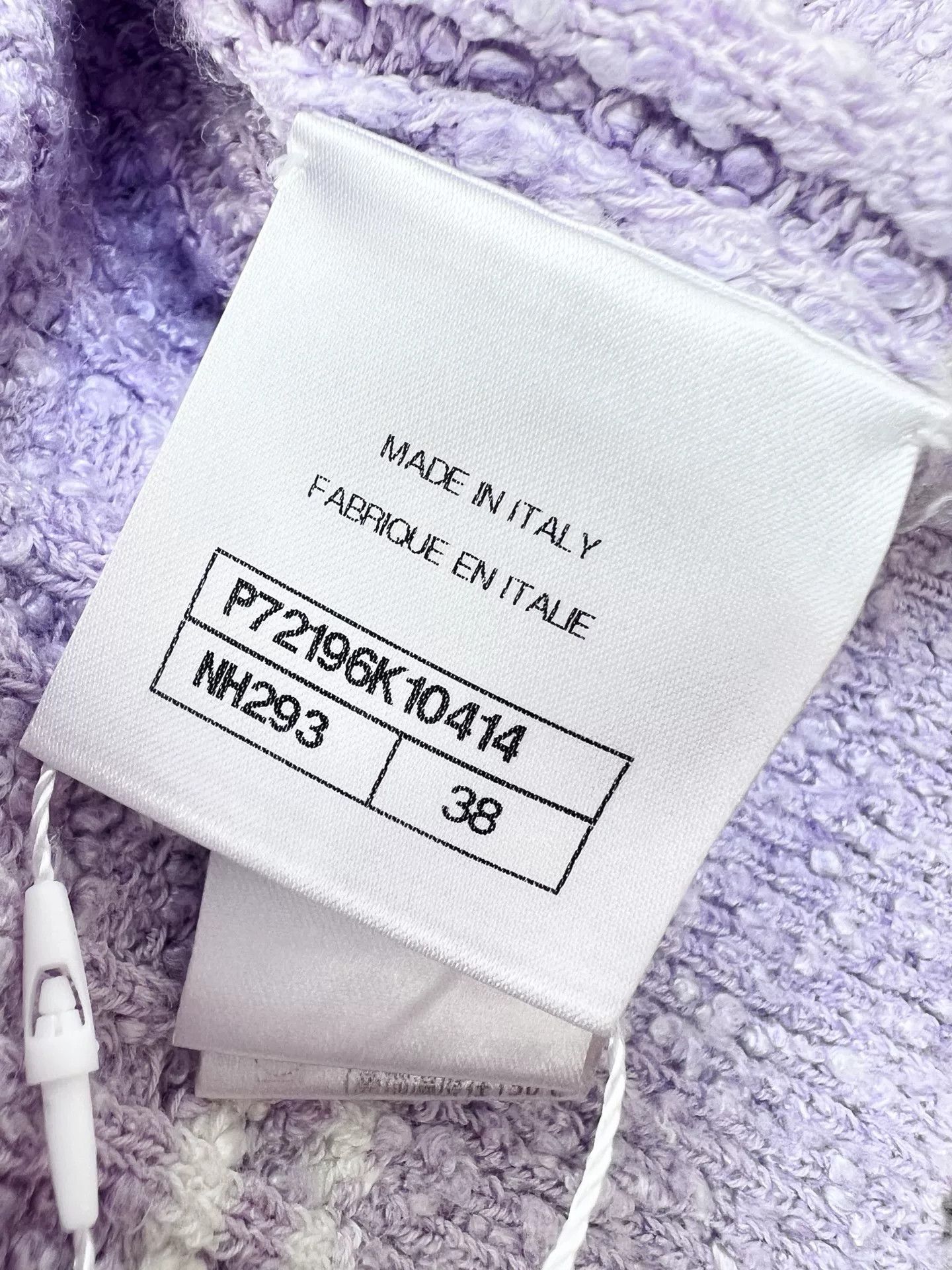 Chanel 22P Purple Sleeveless Top
