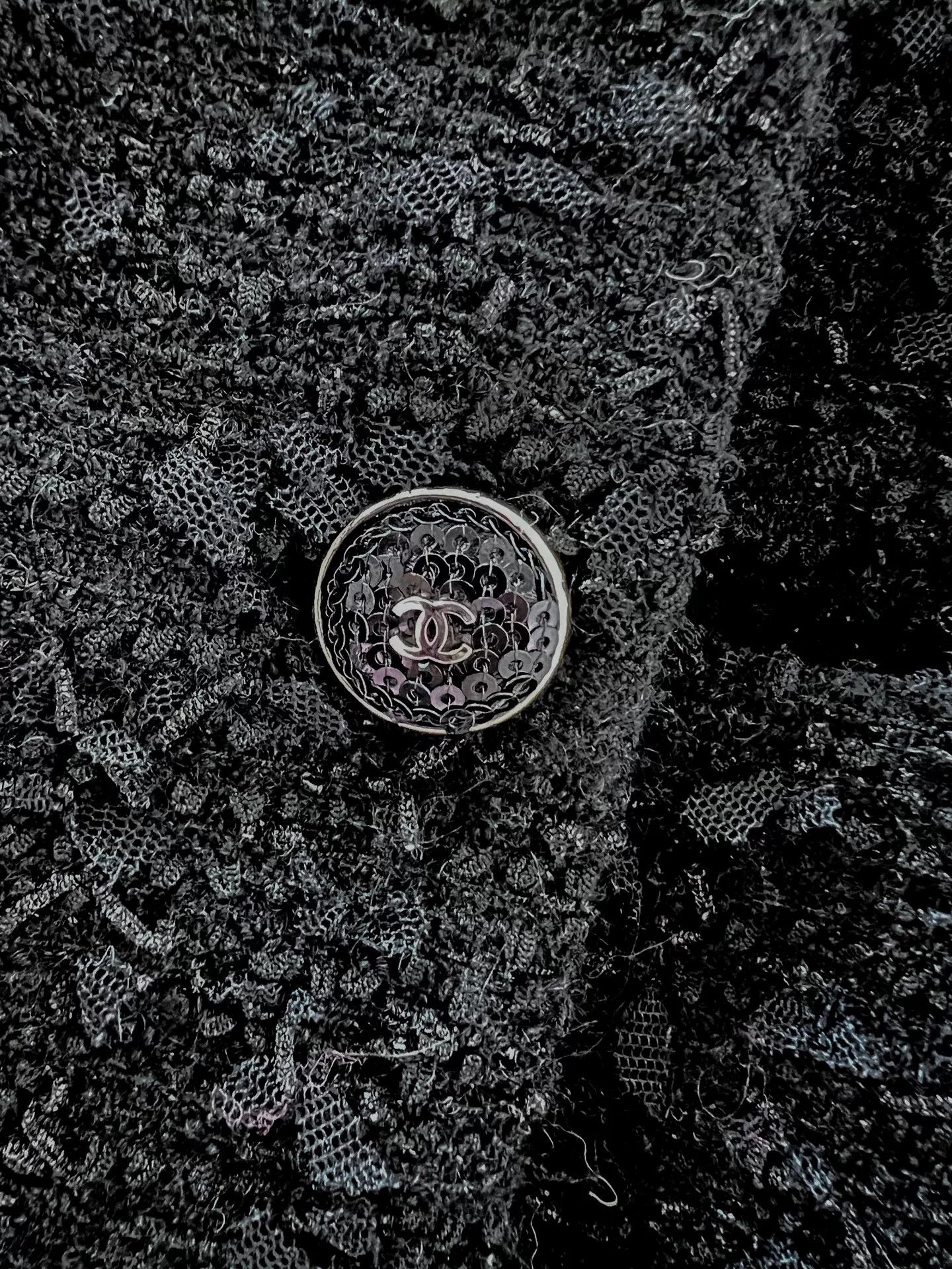 Chanel Chanel Sequin Tweed Double-Breasted Skirt Size US 34 / EU 50 - 4 Thumbnail