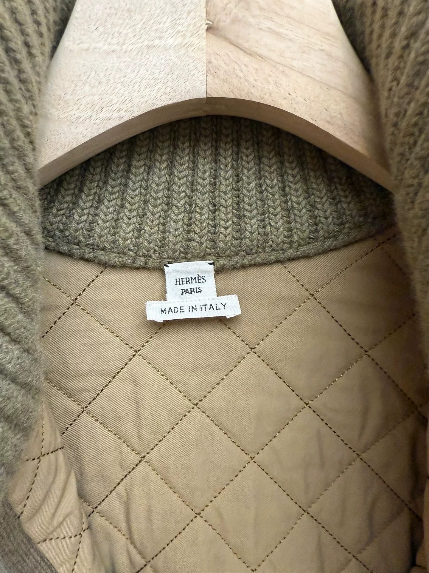 Hermes Hermes FW22 Brown Knit Zip Jacket Size US S / EU 44-46 / 1 - 5 Thumbnail