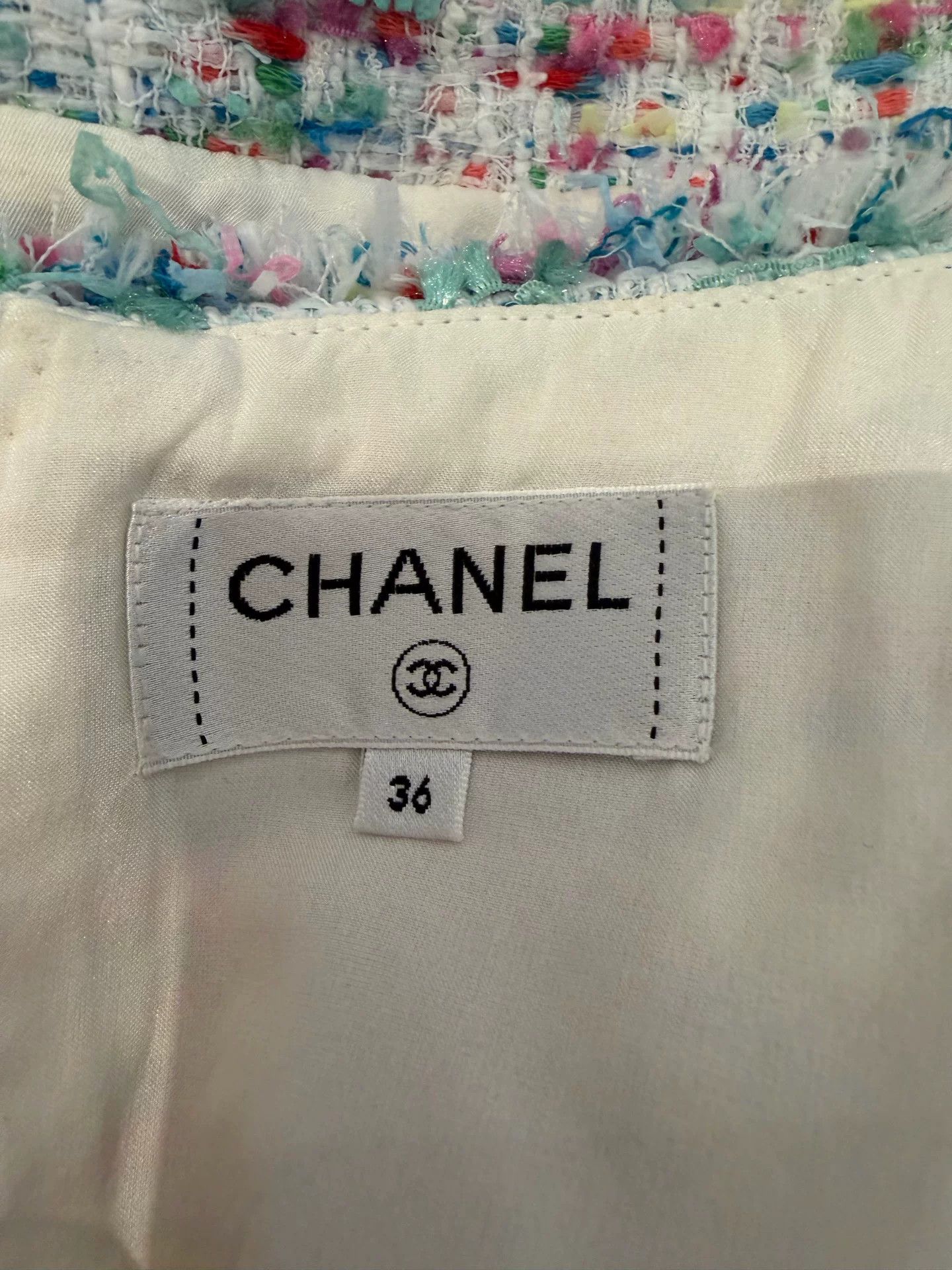 Chanel Chanel Beach Series Tweed Skirt Size US 36 / EU 52 - 3 Thumbnail
