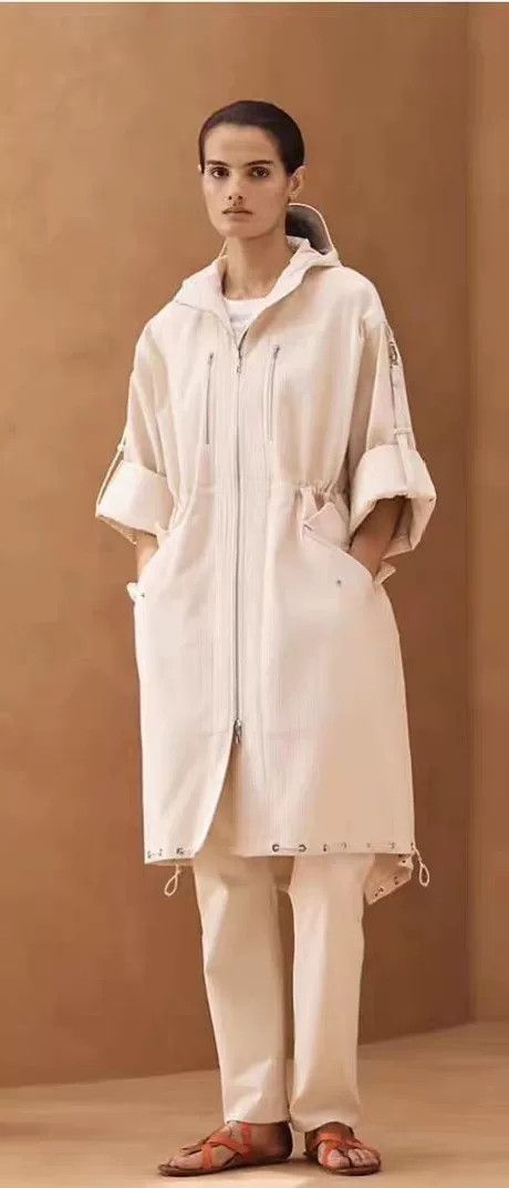 Hermes Hermes Runway Trench Coat Size 36 Size US XS / EU 42 / 0 - 4 Thumbnail