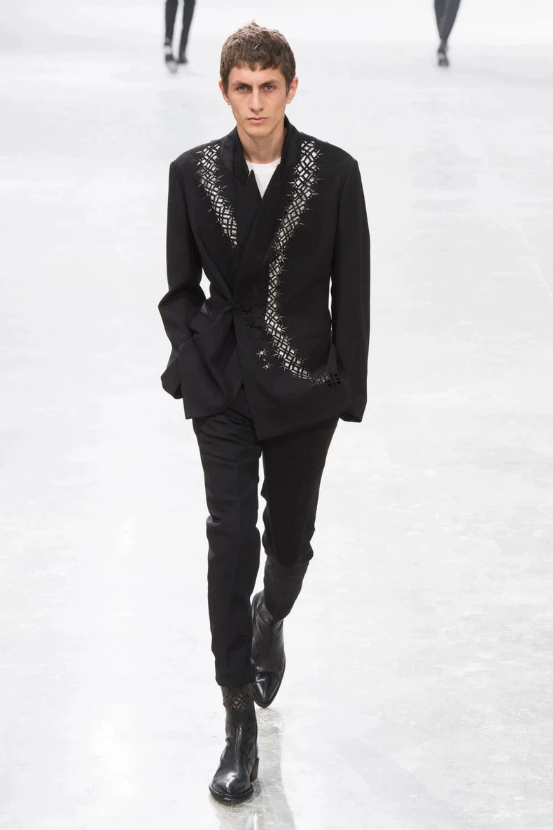 Haider Ackermann Haider Ackermann Laser Cut Blazer Size US L / EU 52-54 / 3 - 9 Thumbnail