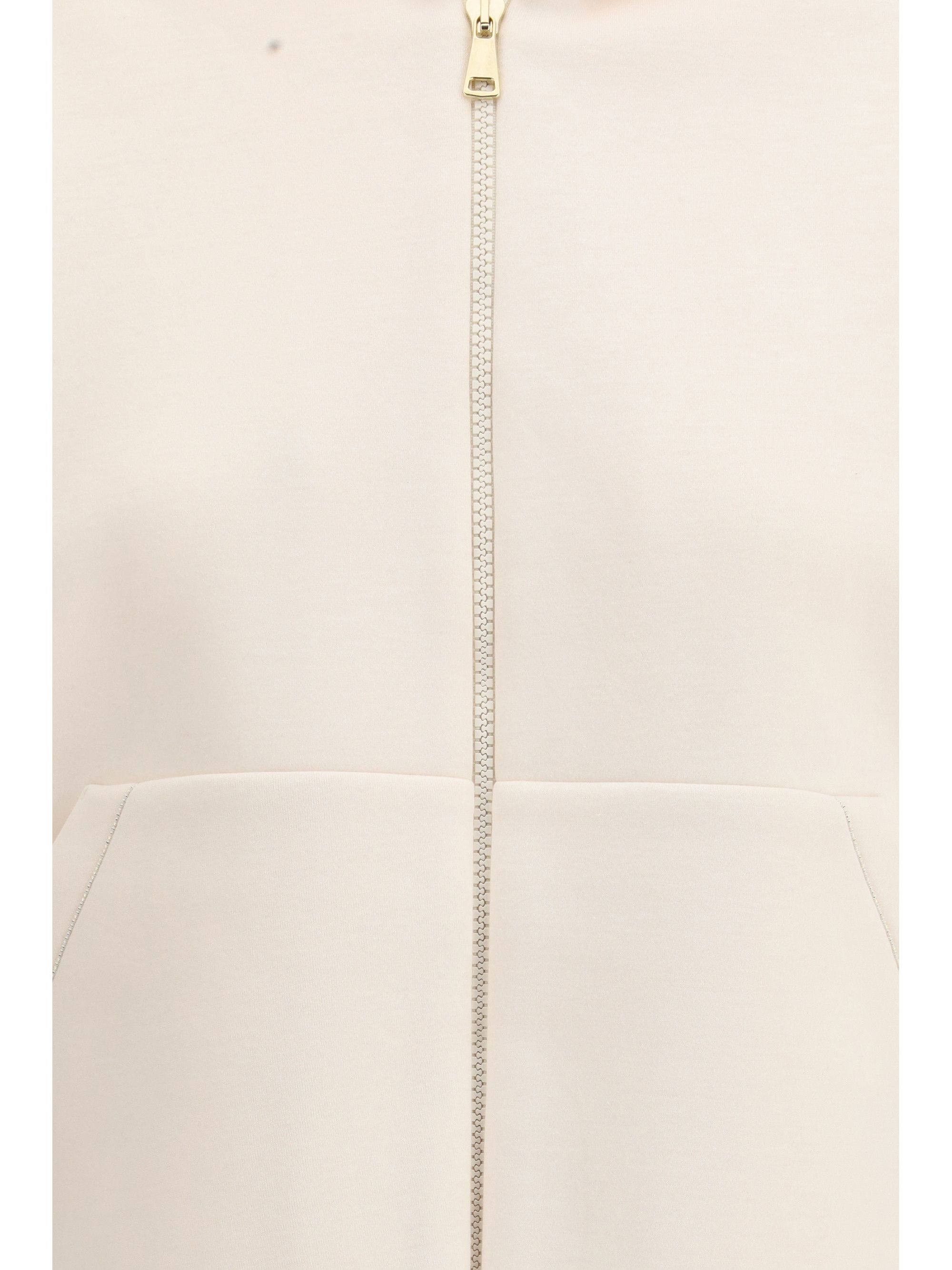 Fabiana Filippi Hooded Sweatshirt Size M / US 6-8 / IT 42-44 - 3 Thumbnail