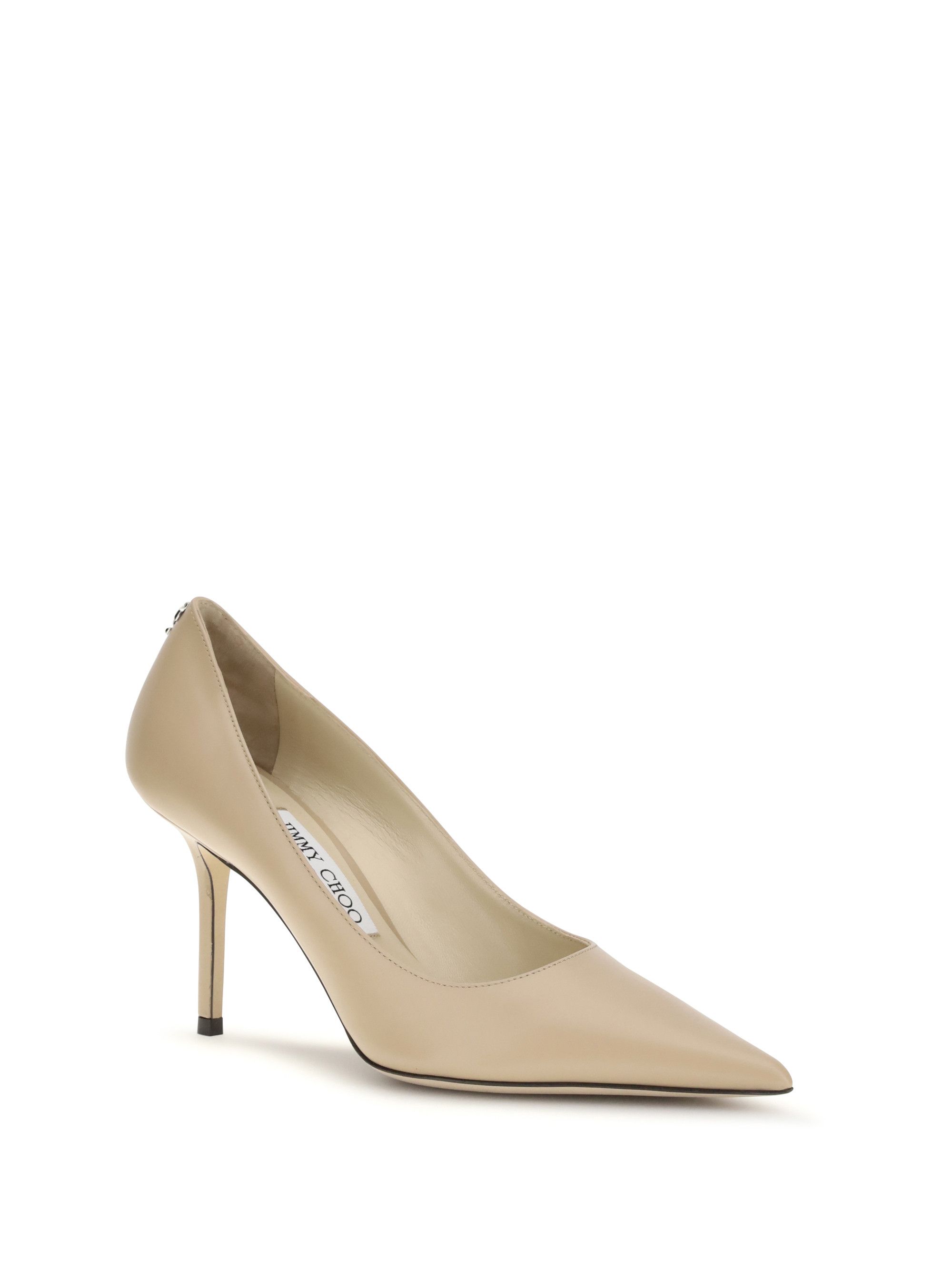 Jimmy Choo Kid leather Pointed Pumps Size US 7 / IT 37 - 2 Thumbnail