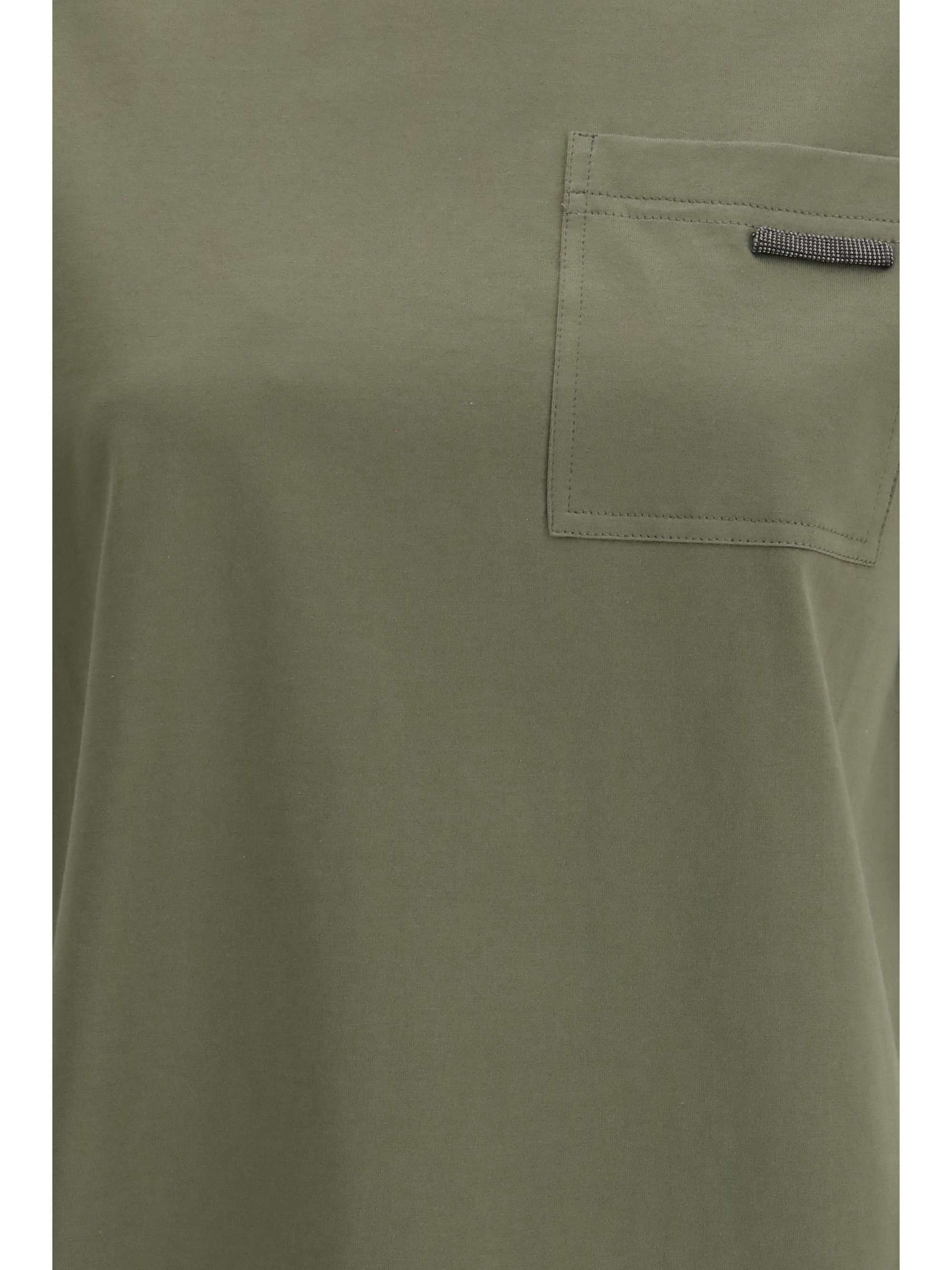 Brunello Cucinelli Cotton T-shirt Size M / US 6-8 / IT 42-44 - 3 Thumbnail