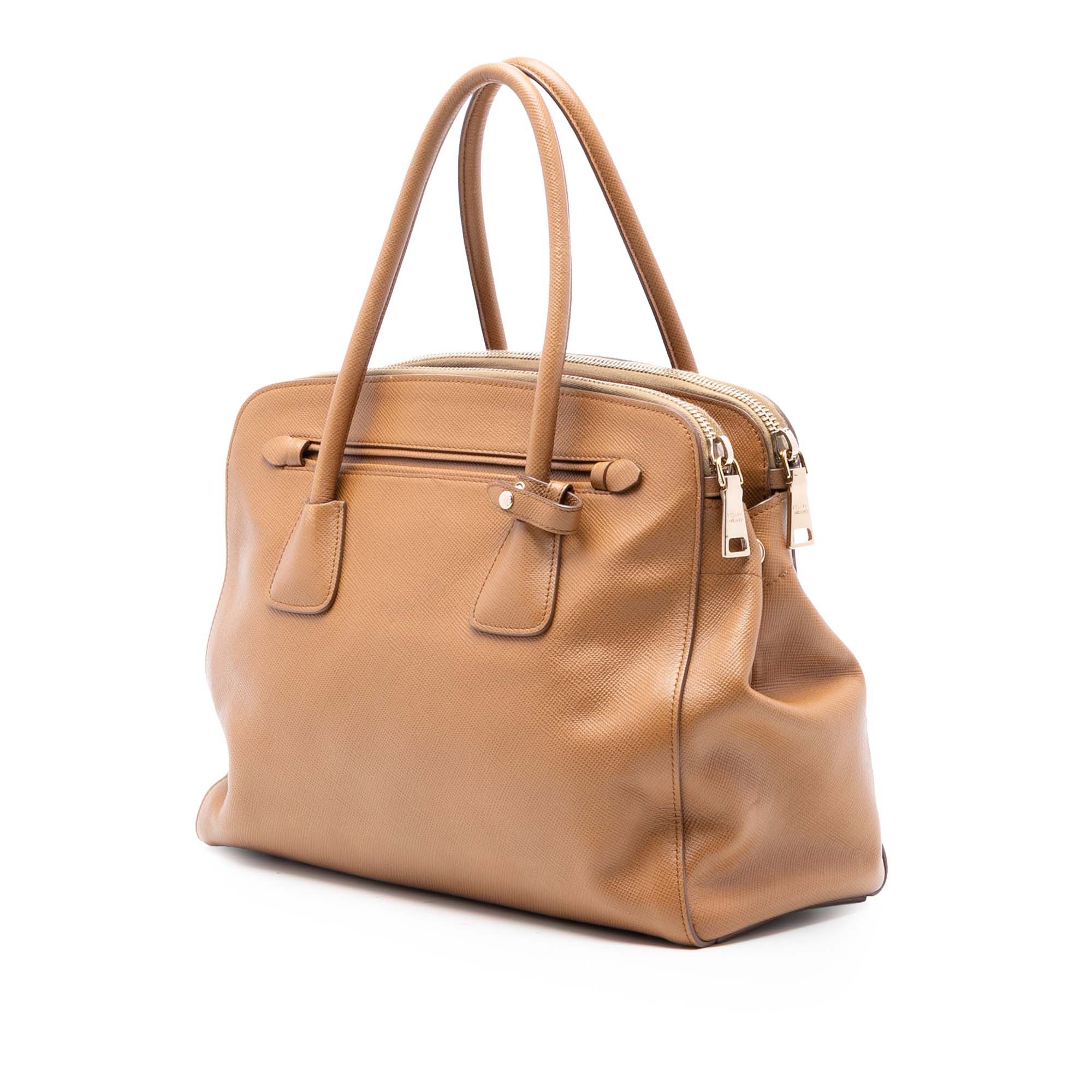 Prada Prada Saffiano Cuir Satchel Size ONE SIZE - 2 Thumbnail