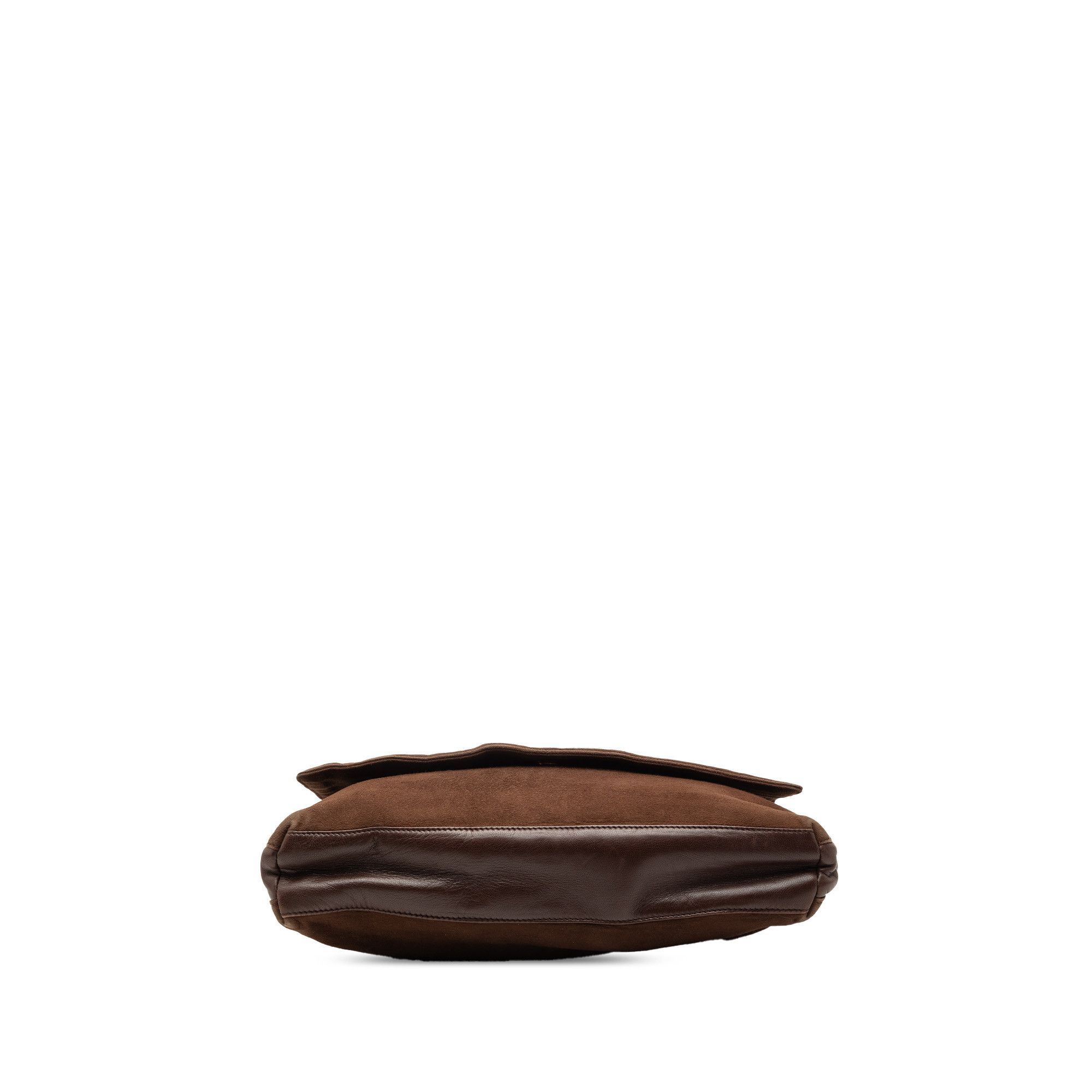 Loewe LOEWE Suede Anagram Flap Shoulder Bag Size ONE SIZE - 3 Thumbnail