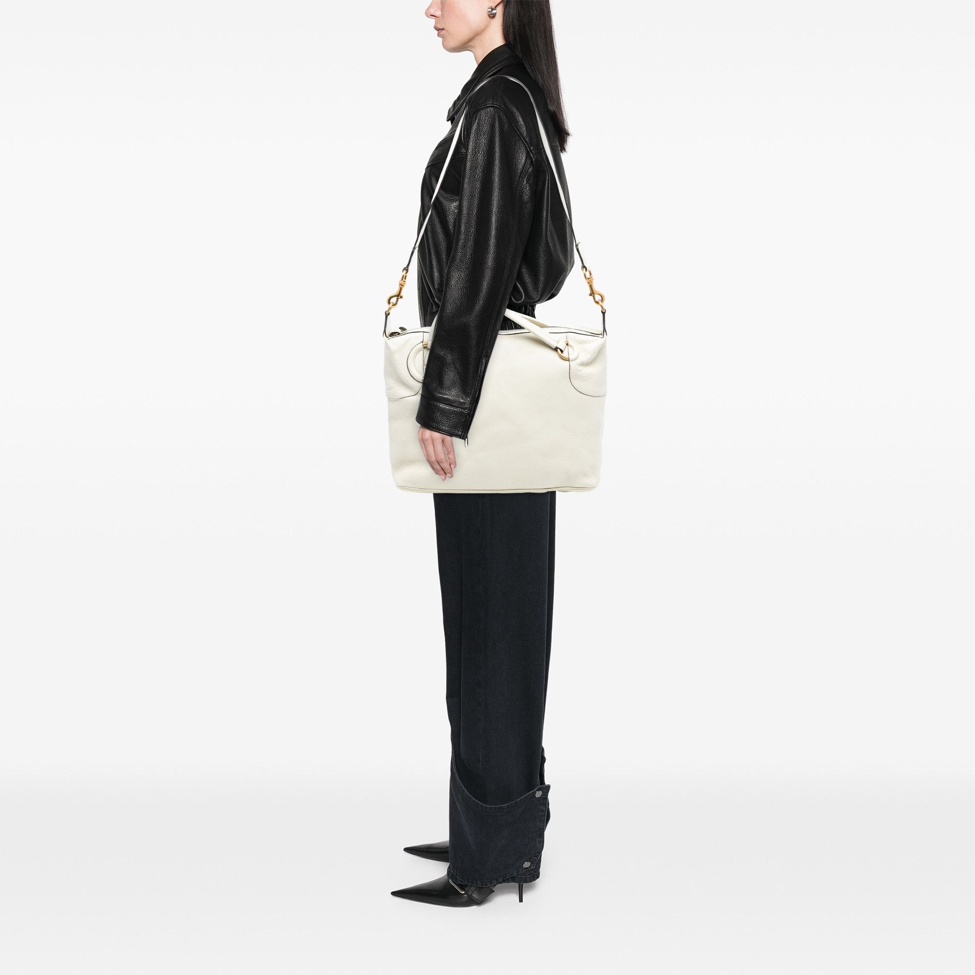 Gucci Gucci Leather Twill Satchel Size ONE SIZE - 7 Thumbnail