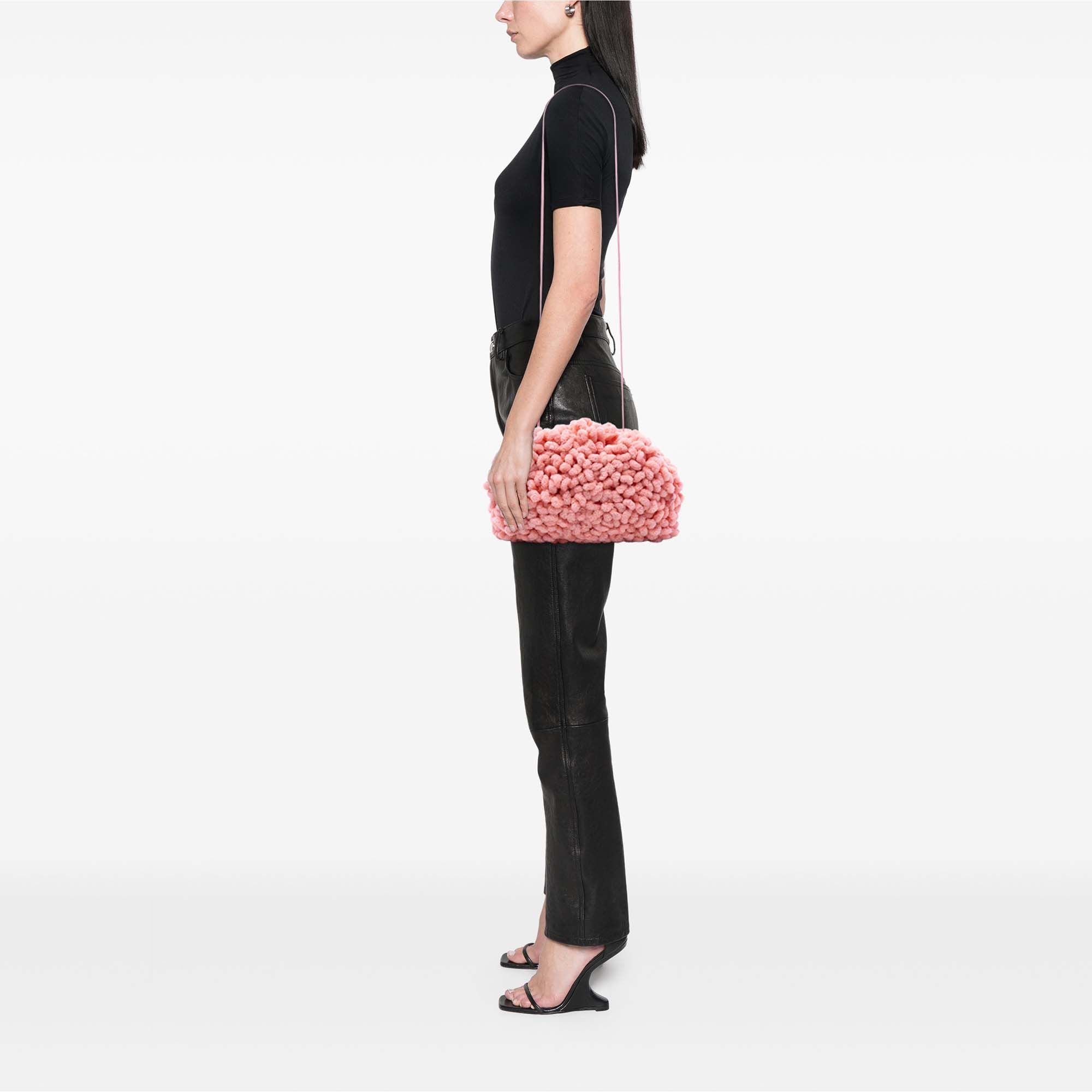 Bottega Veneta Bottega Veneta Teen Chenille The Pouch Crossbody Size ONE SIZE - 7 Thumbnail