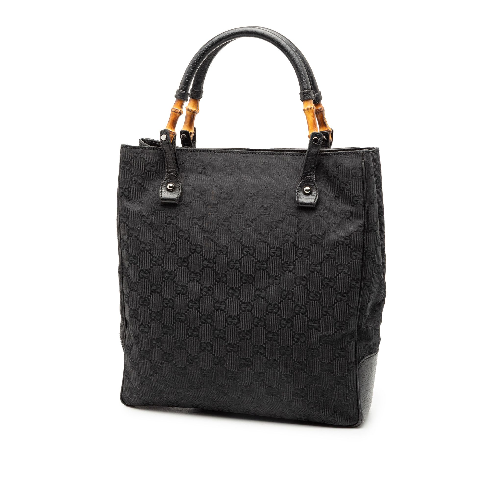 Gucci Gucci GG Canvas Bamboo Tote Size ONE SIZE - 2 Thumbnail